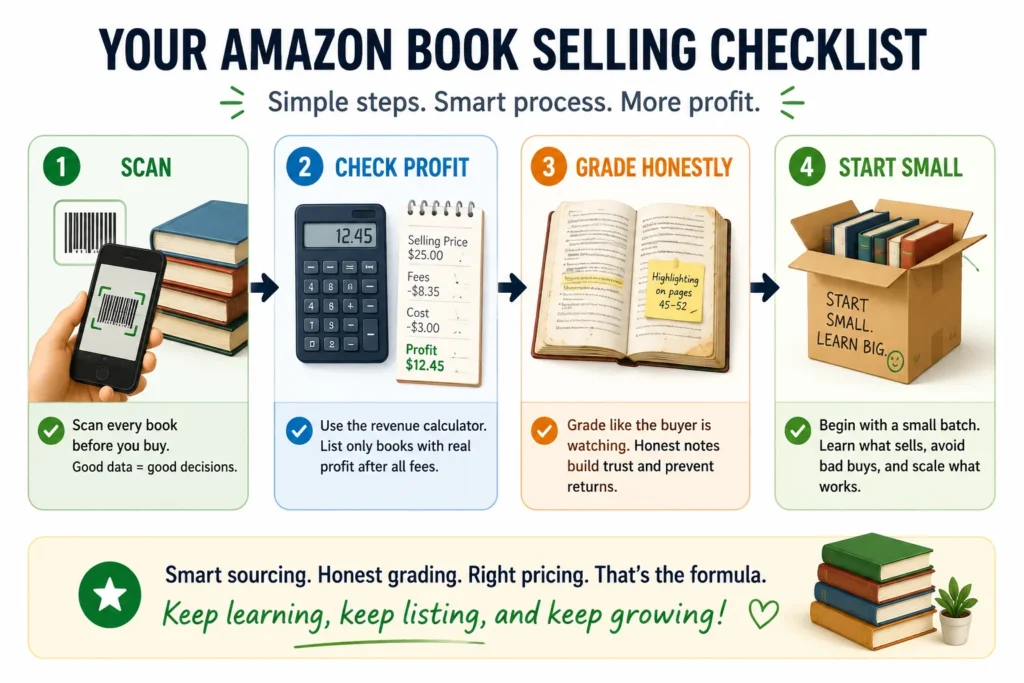 amazon book selling takeaway