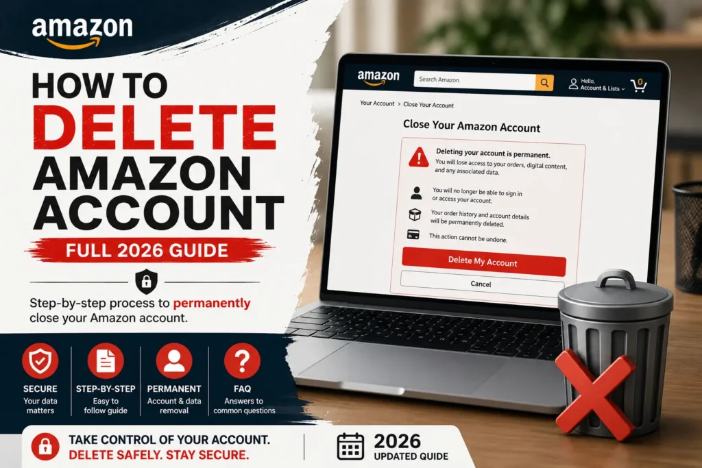 How to Delete Amazon Account: Full 2026 Guide
