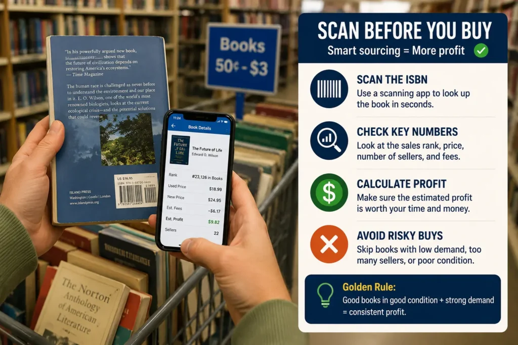 scanning used books isbn