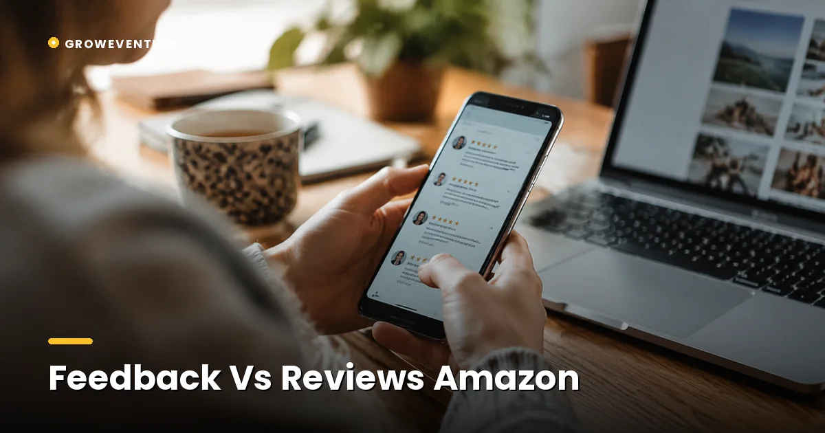 feedback vs reviews amazon
