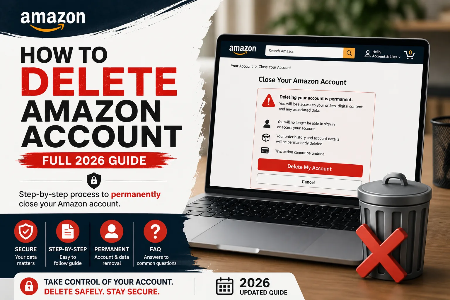How to Delete Amazon Account: Full 2026 Guide