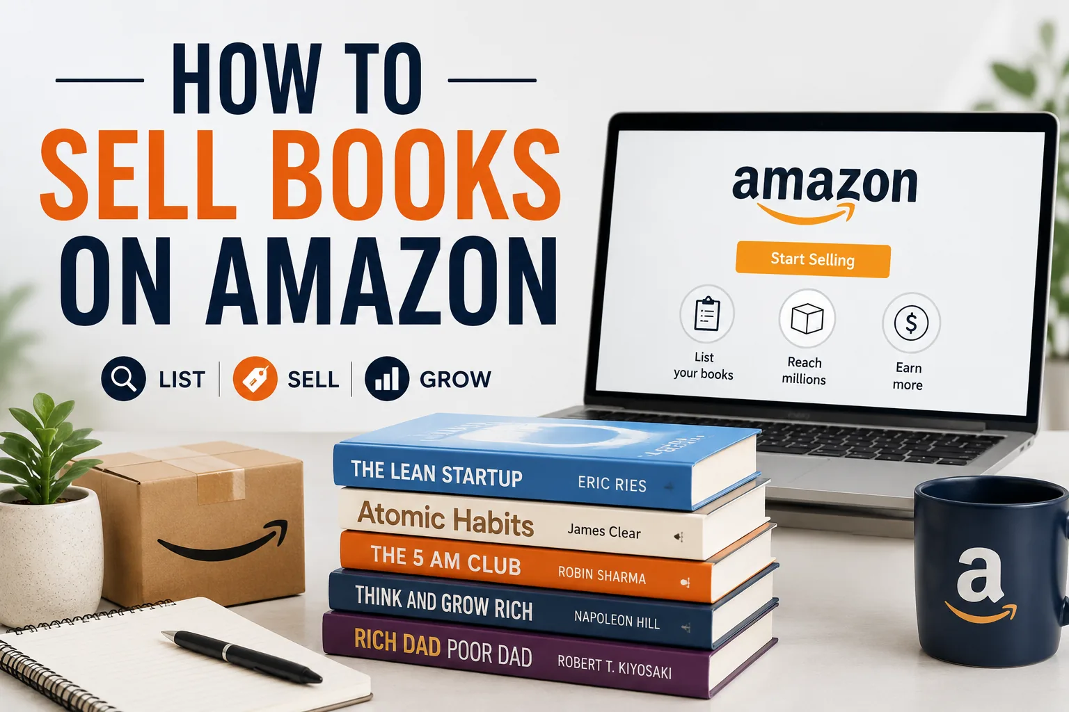How to sell books on Amazon in 2026